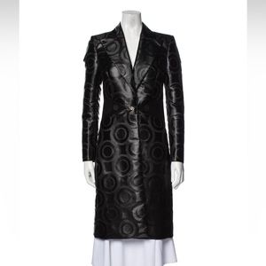 Versace printed coat